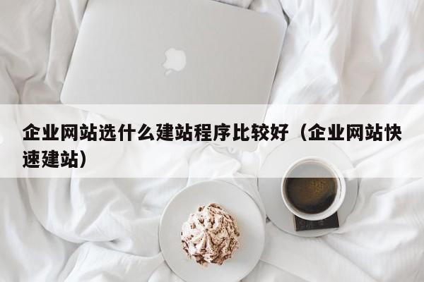 企业网站选什么建站程序比较好(企业网站快速建站)