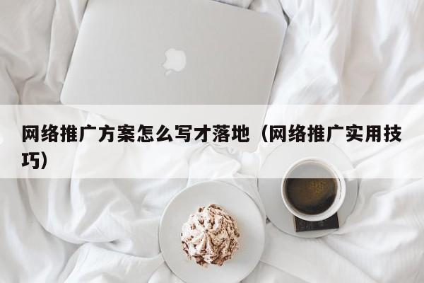 网络推广方案怎么写才落地(网络推广实用技巧)