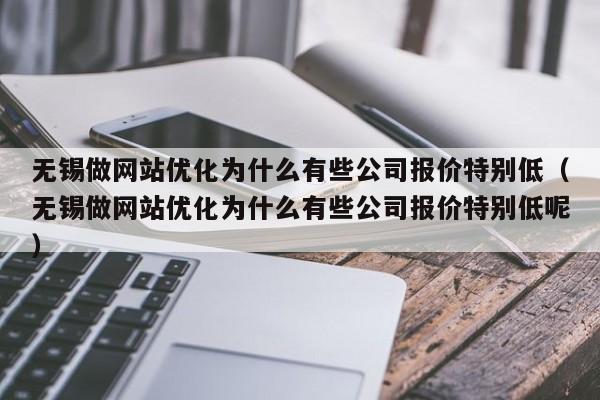 无锡做网站优化为什么有些公司报价特别低(无锡做网站优化为什么有些公司报价特别低呢)